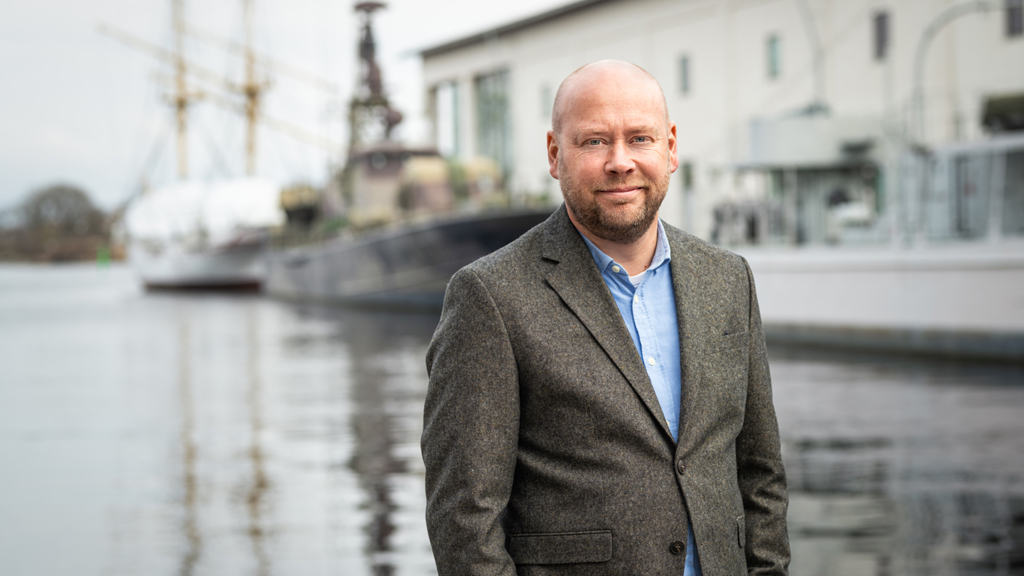 Johan Löfgren. Foto: Jakob Hedlund/Marinmuseum