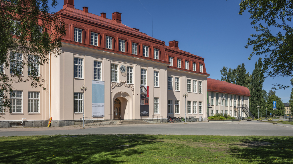 Museets huvudbyggnad i Skellefteå. Foto: Skellefteå Museum