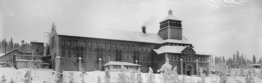 Porjus gamla kraftstation. Foto: Tekniska museets arkiv