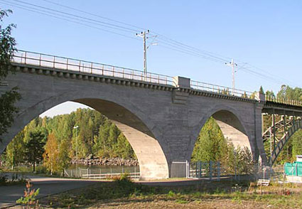 Järnvägsbron vid Sikfors