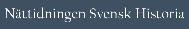 Nättidningen Svensk Historia (tidningshuvud 749x115 px)