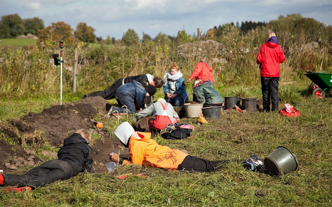 Utgrävning i Falköping avslöjar stenålderns jordbruk