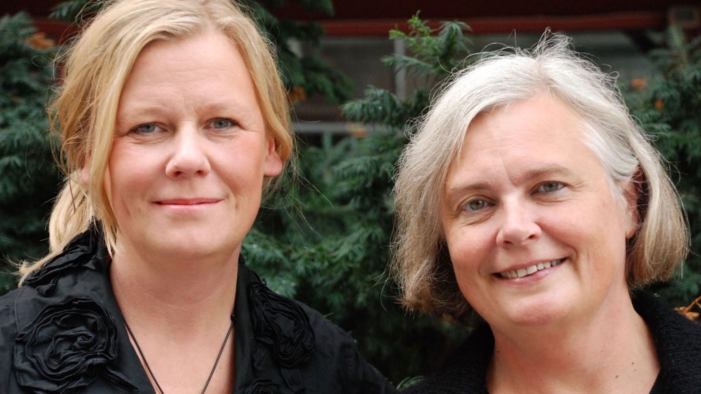 Gunilla Nordlund och Elisabeth Renström i Släktband. Foto: Patrik Renström