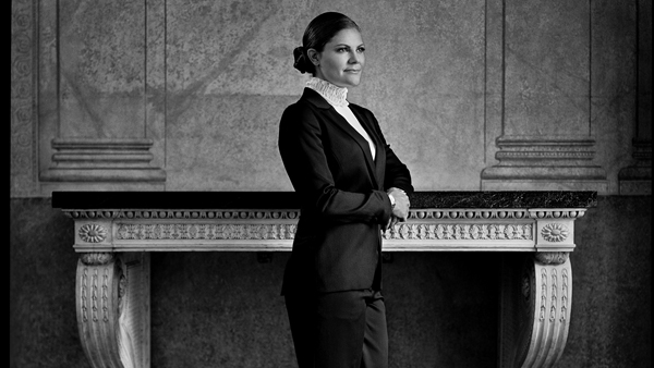 Porträtt på kronprinsessan till Gripsholms slott