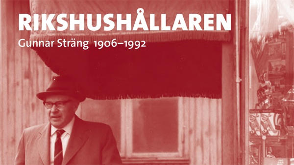 Rikshushållaren Gunnar Sträng