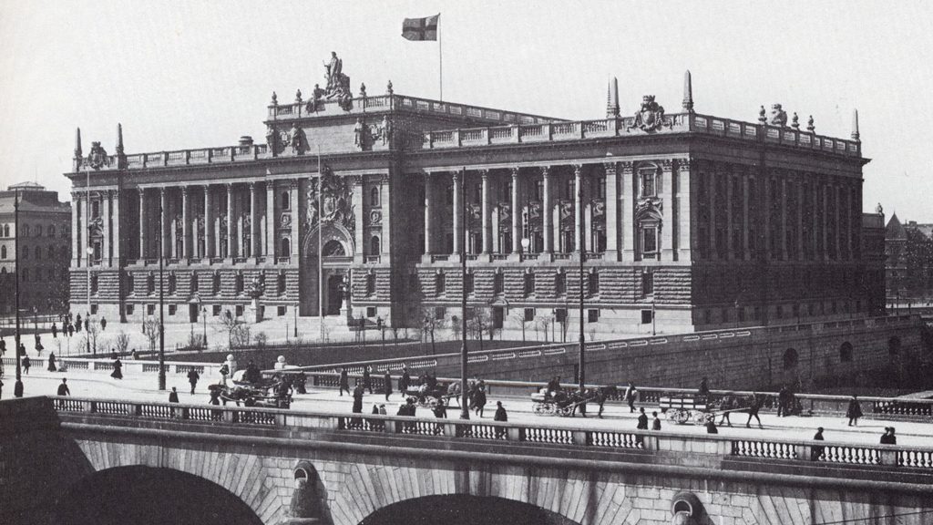 Riksdagshuset 1906.