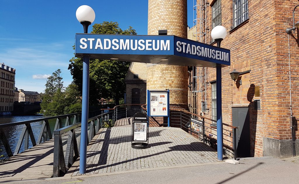 Entrén till Norrköpings stadsmuseum. Foto: Peter Kristensson/Klingsbergs Förlag