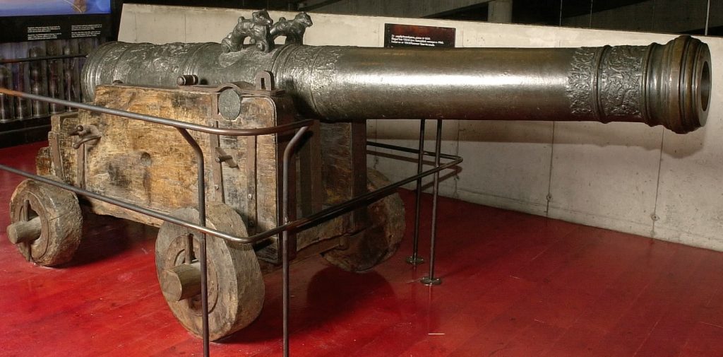 Kanon från Vasa. Foto: Vasamuset (CC BY-SA 4.0)