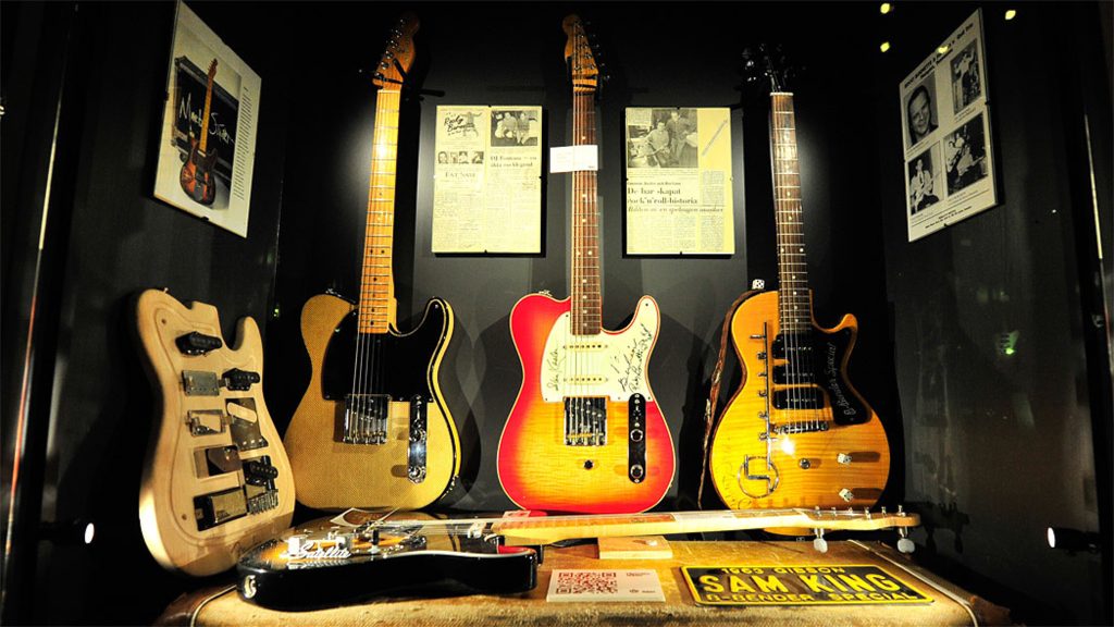 Gitarrer. Foto: Guitars - The Museum