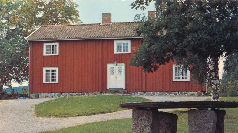 Svanskogs hembygdsgård. Vykort från 1960-talet