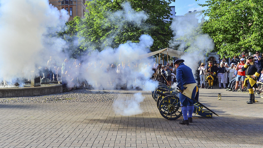 300-årsminnet av rysshärjningarna i Norrköping högtidlighålls 