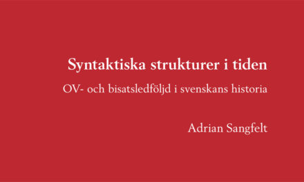 Svenska språket var friare på medeltiden