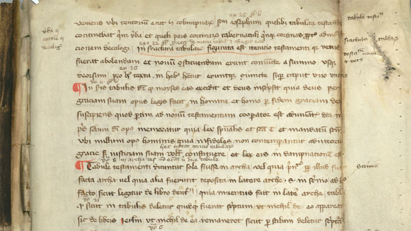 Rekonstruerat medeltida manuskript ger inblick i prästers berättarteknik