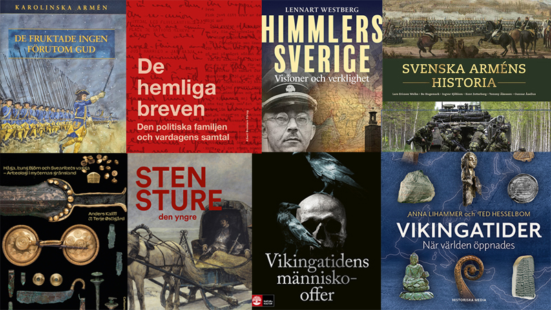 Rösta på Årets bok om svensk historia 2023