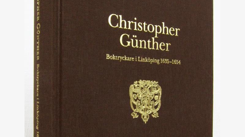 Boktryckaren Christopher Günther i Linköping