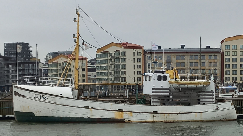 Fartyget Sandö. Foto: Karolina Matts