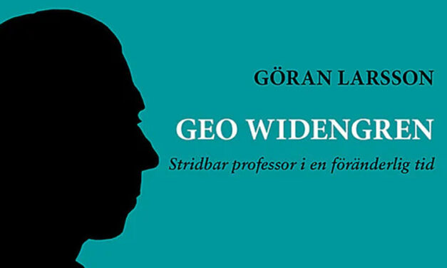 Den stridbare professorn Geo Widengren