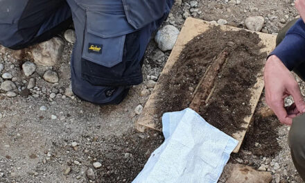 Studenter grävde fram krigargrav från järnåldern