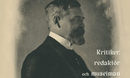 Kritikern, redaktören och museimannen Karl Wåhlin
