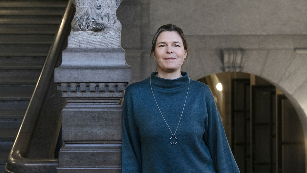 Lisa Månsson, överintendent på Naturhistoriska riksmuseet. Foto: Johanna Hanno