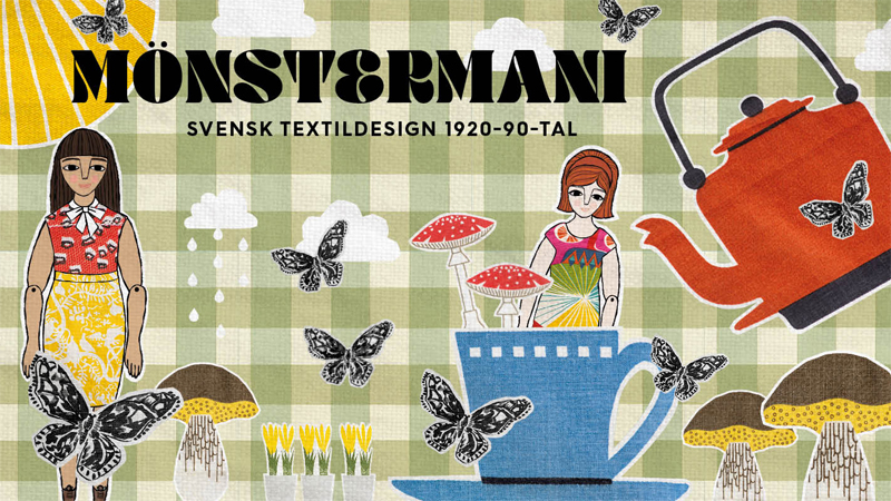 Mönstermani – svensk textildesign 1920–90-tal