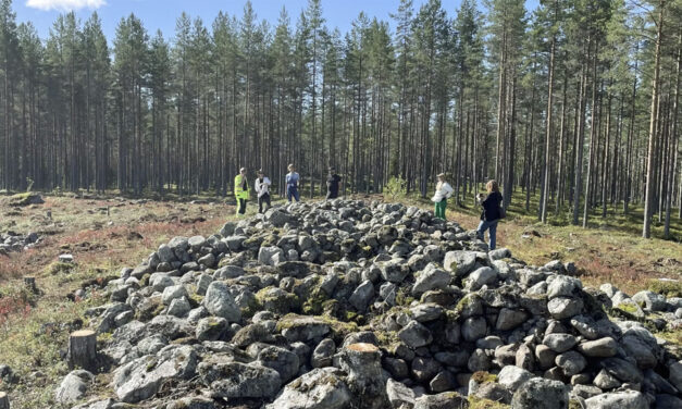 3500 år gammalt långröse kan rivas för Norrbotniabanan