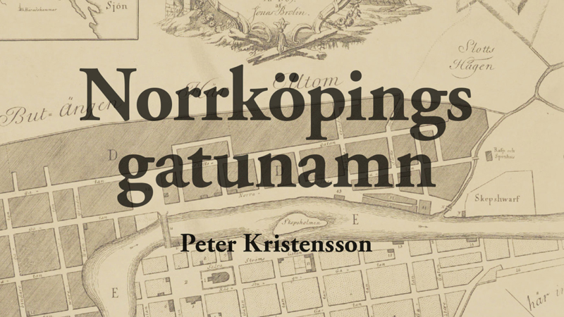 Norrköpings gatunamn