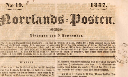 Svenska dagstidningar fram till 1906 fritt tillgängliga