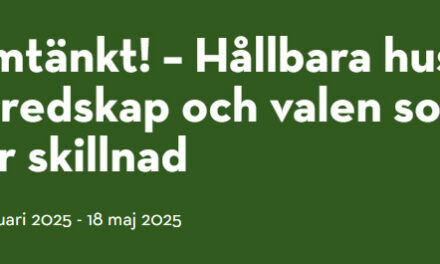 Omtänkt! – Hållbara hus, beredskap och valen som gör skillnad