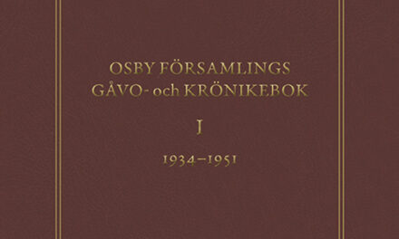 Osby församlings gåvo- och krönikebok