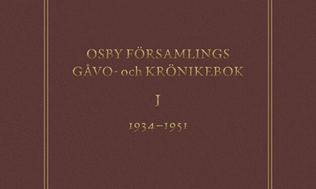 Osby församlings gåvo- och krönikebok