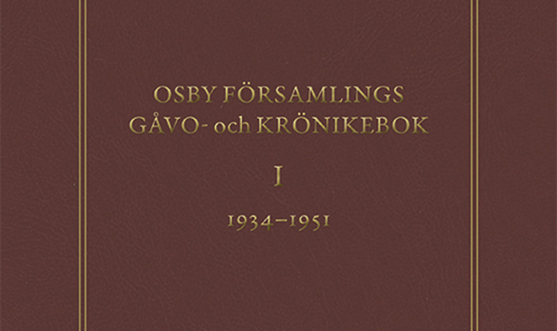 Osby församlings gåvo- och krönikebok