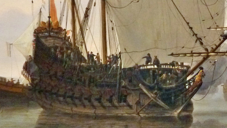 Rang, roller och status på örlogsskepp under 1600-talet