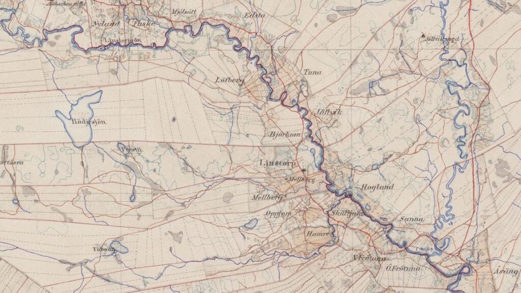 Unika historiska kartor blir digitala