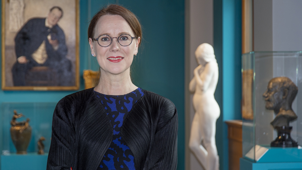 Susanna Pettersson, chef för Nationalmuseum. Foto: Anna Danielsson/Nationalmuseum