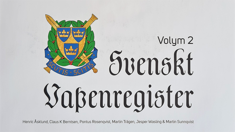 Svenskt Vapenregister volym 2