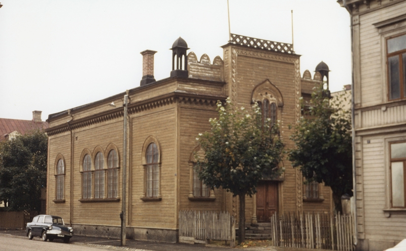 Synagogan i Karlstad. Ur Judiska Museets fotoarkiv
