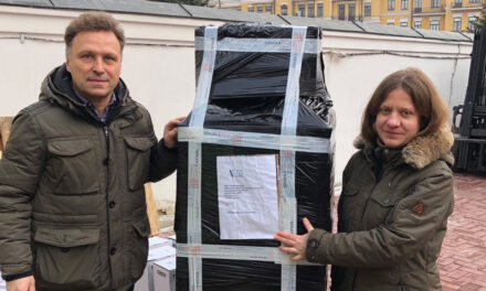 Svenska länsmuseer skickar utrustning till Ukraina