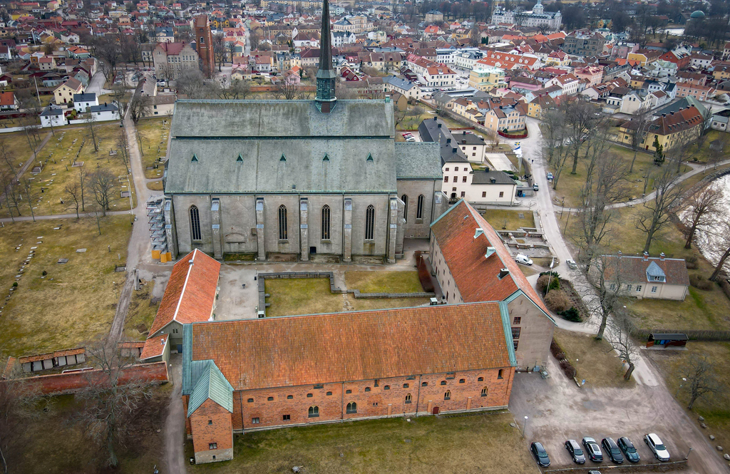 Sancta Birgitta Klostermuseum och Klosterkyrkan. Foto: Östergötlands museum