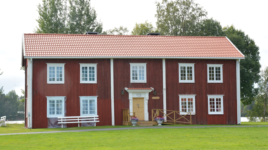 Vedjeögården på hembygdsgården i Strömsund. Foto: Ströms Hembygdsförening